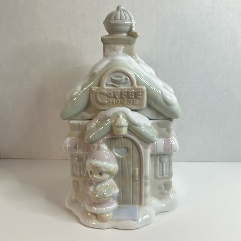 Vintage 1984 Precious Moments Ceramic Coffee Cannister
